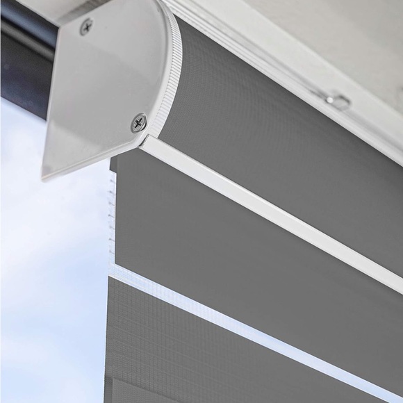 🪟CHICOLOGY Zebra Blinds, Roller Window Shades🪟 38" W X 72" H - Picture 3 of 8